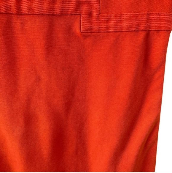 Orange Cap Sleeve Dress DIANE von FURSTENBERG Bright Orange Shift DresSize 8. - Picture 4 of 9